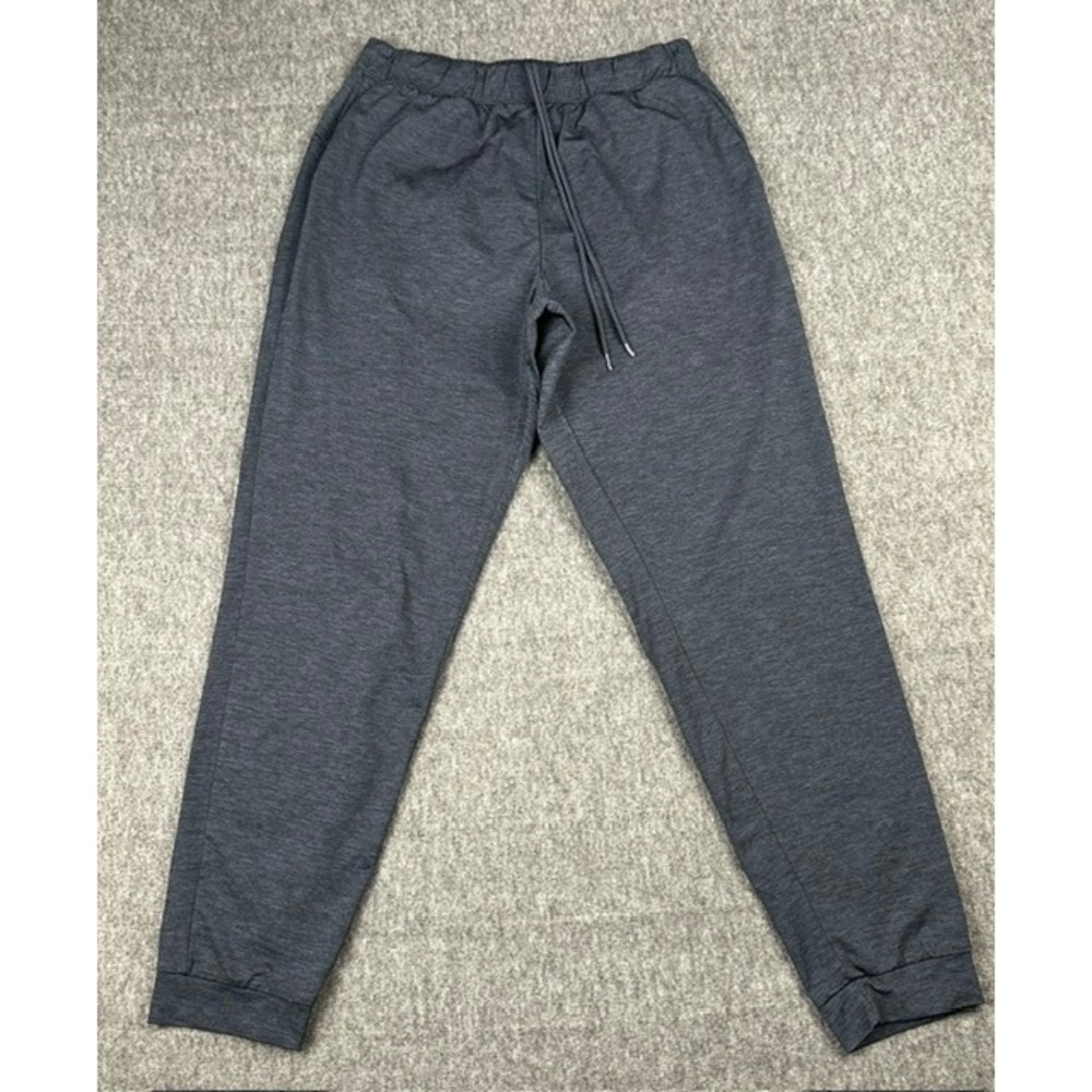 Uniqlo Dry-Ex Stretch Joggers Mens Medium Gray Heather Sweatpants 241-422813